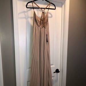 BCBGMaxAzria Edita Maxi Dress- in Parfait